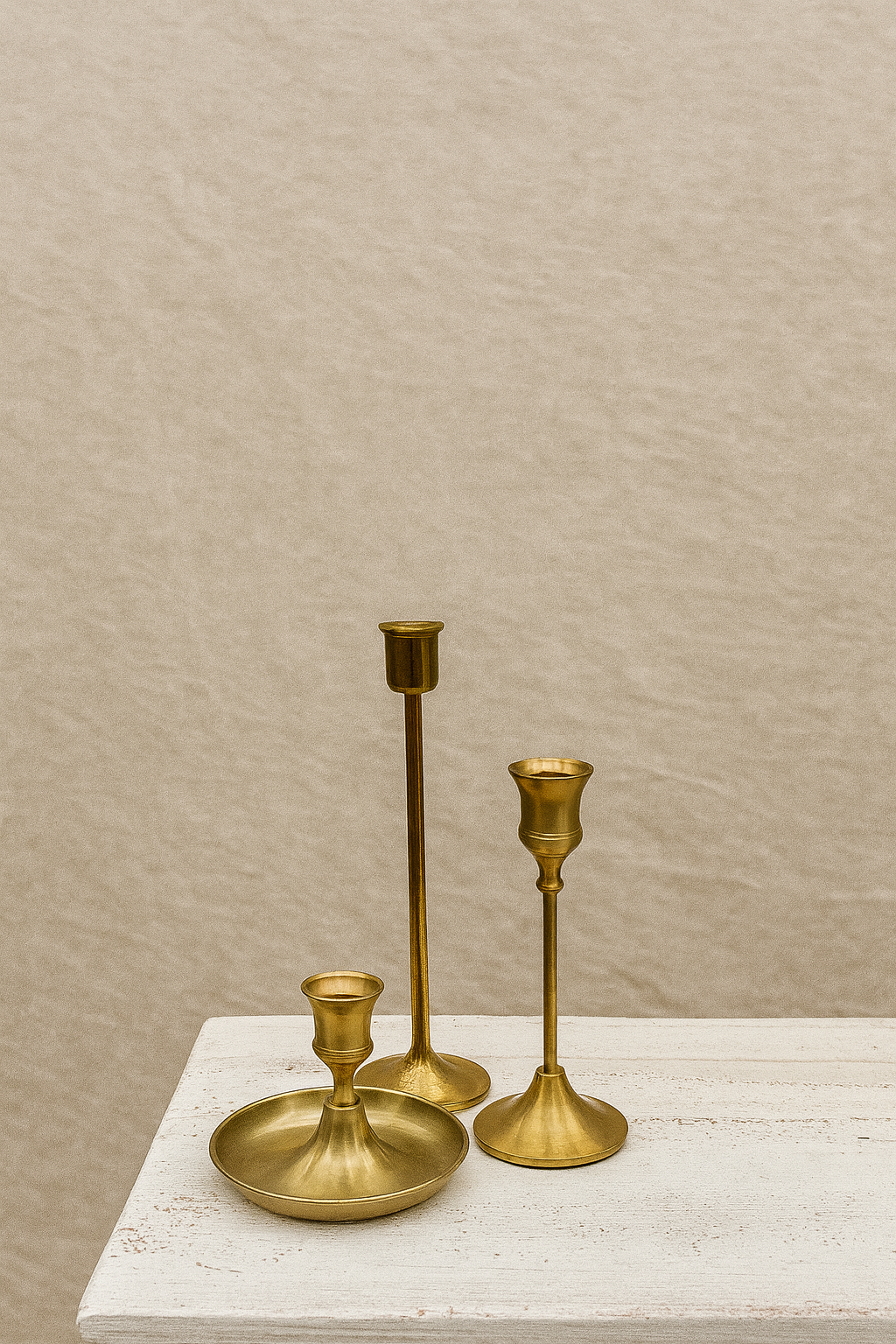 Brass Candlestick Holders