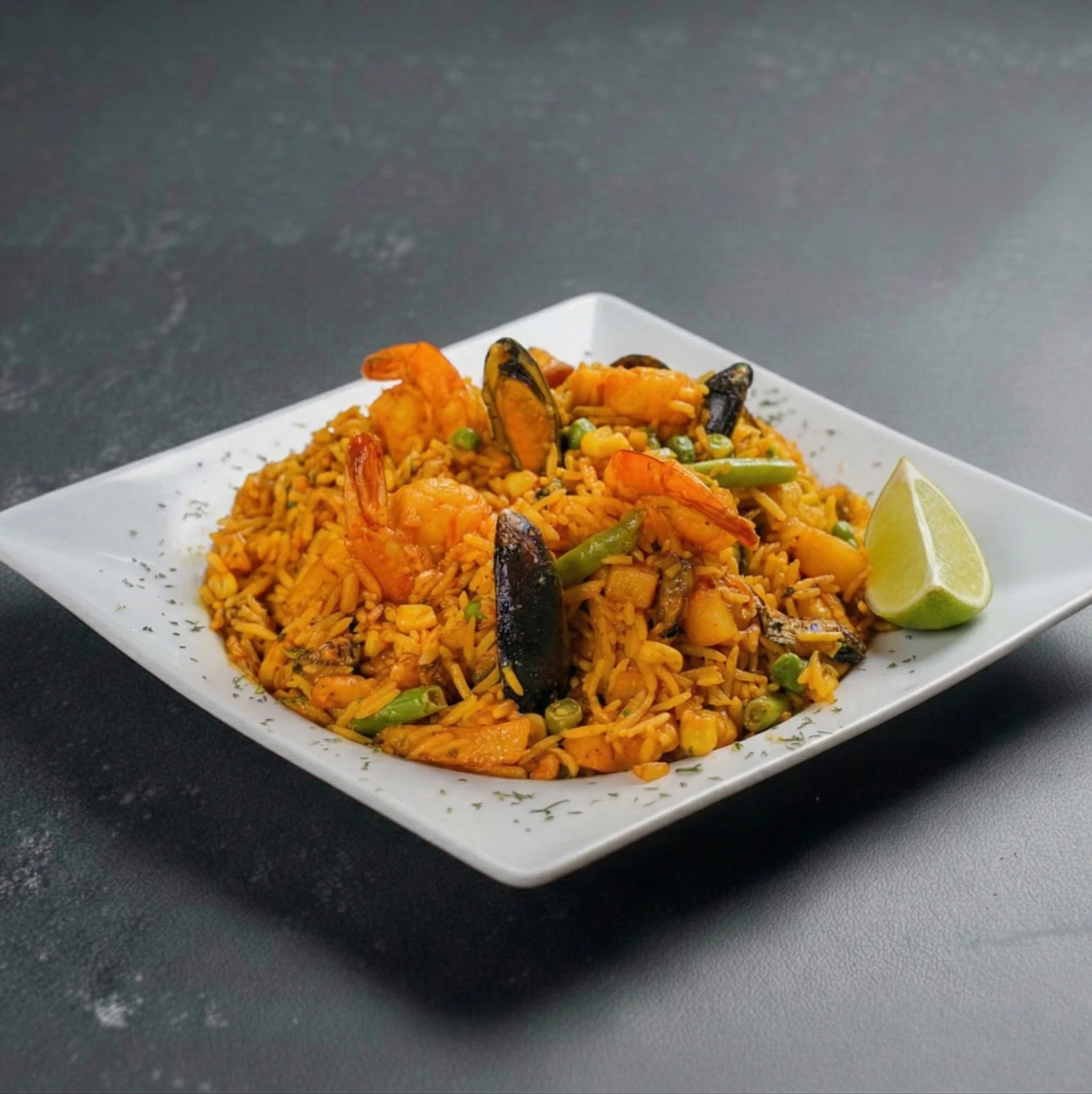 Arroz con mariscos