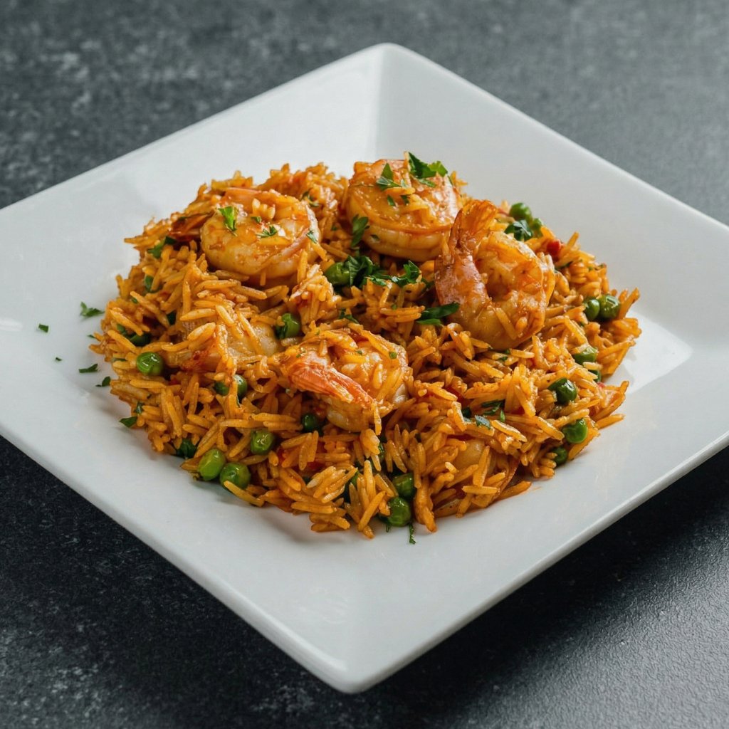 Arroz con Camarones