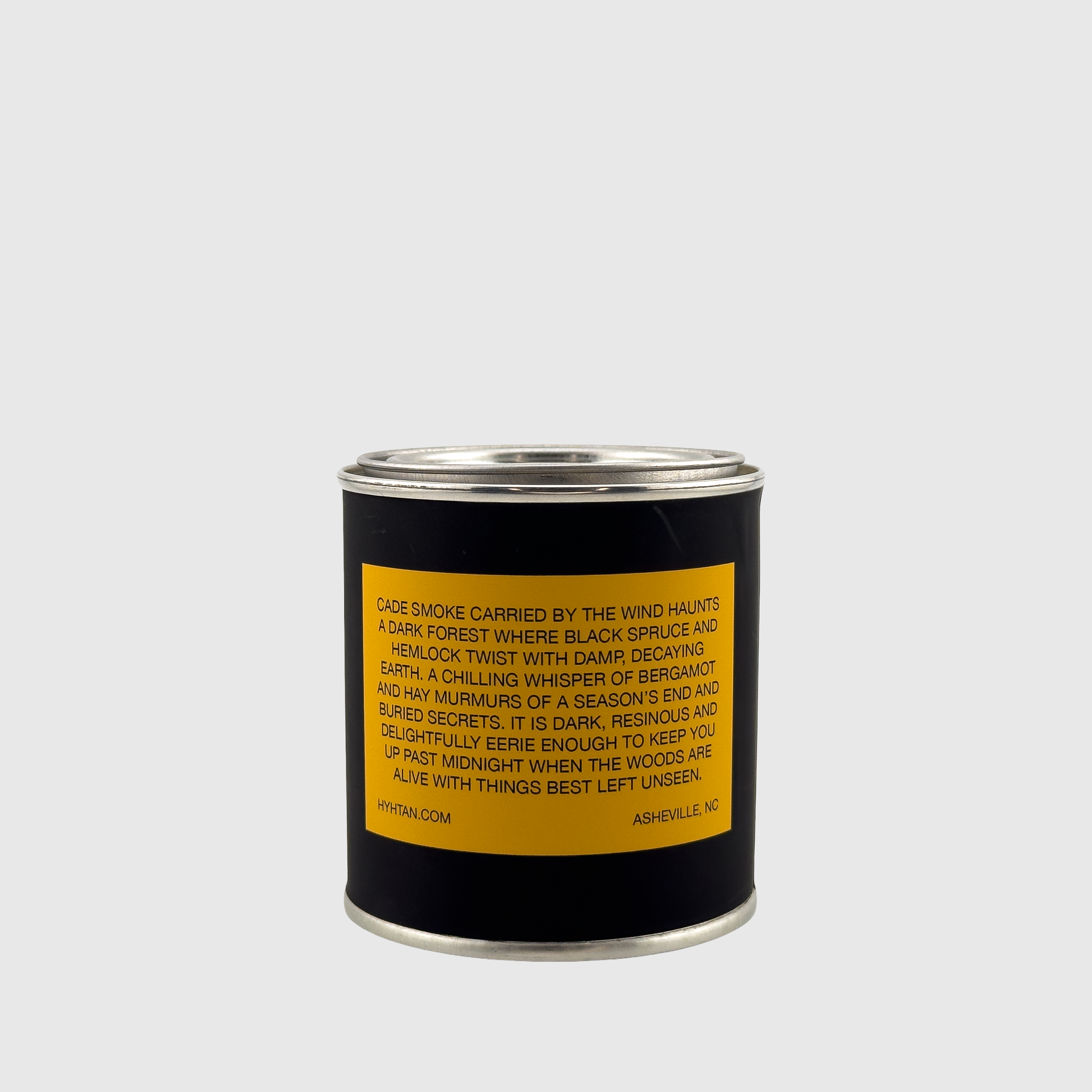 Haunted Woods coconut apricot wax candle