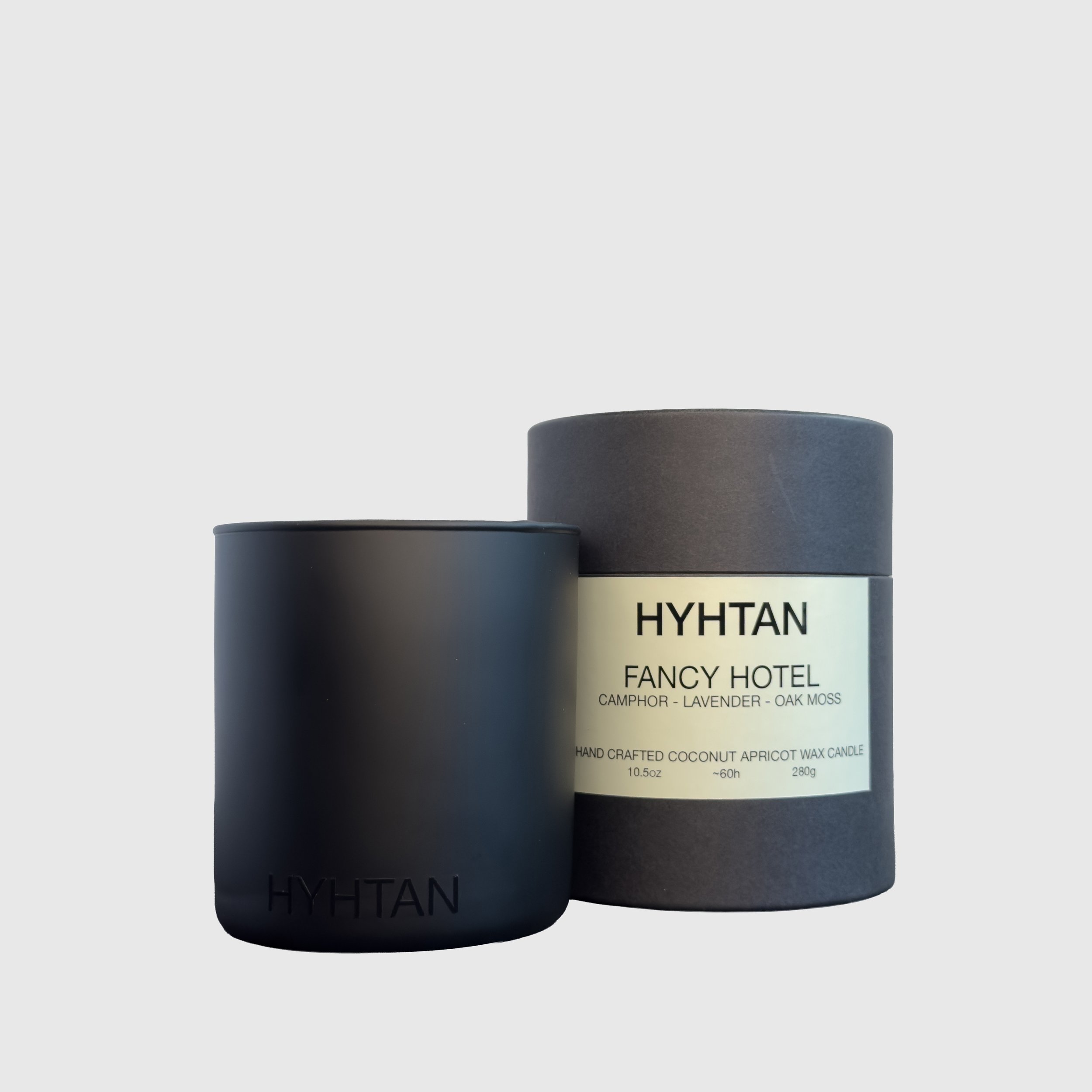 FANCY HOTEL - Matte Black Glass Vessel