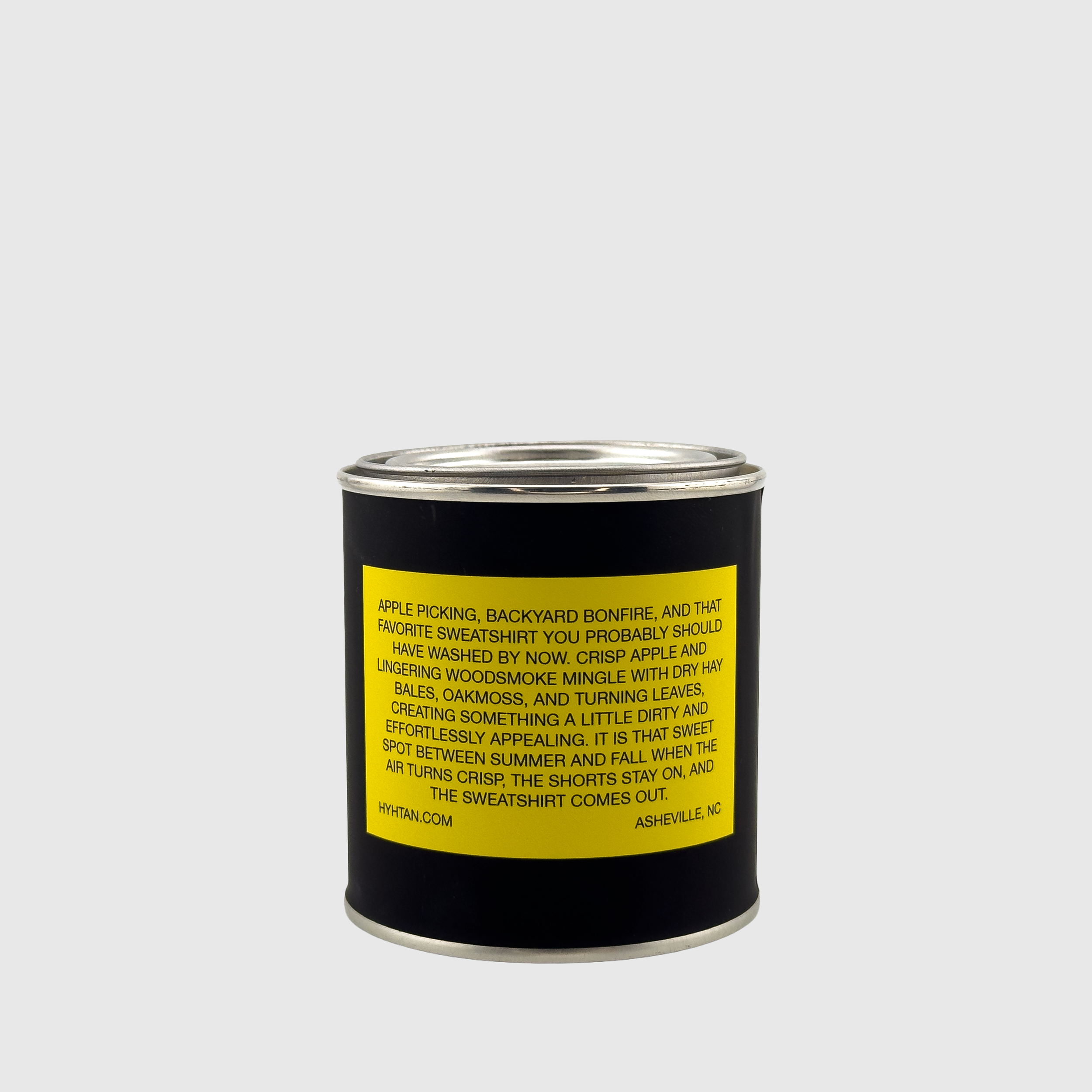Sweatshirt and shorts fall coconut apricot wax candle
