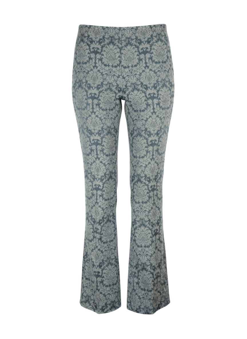 Y2K wet seal dress pants in baroque jacquard print