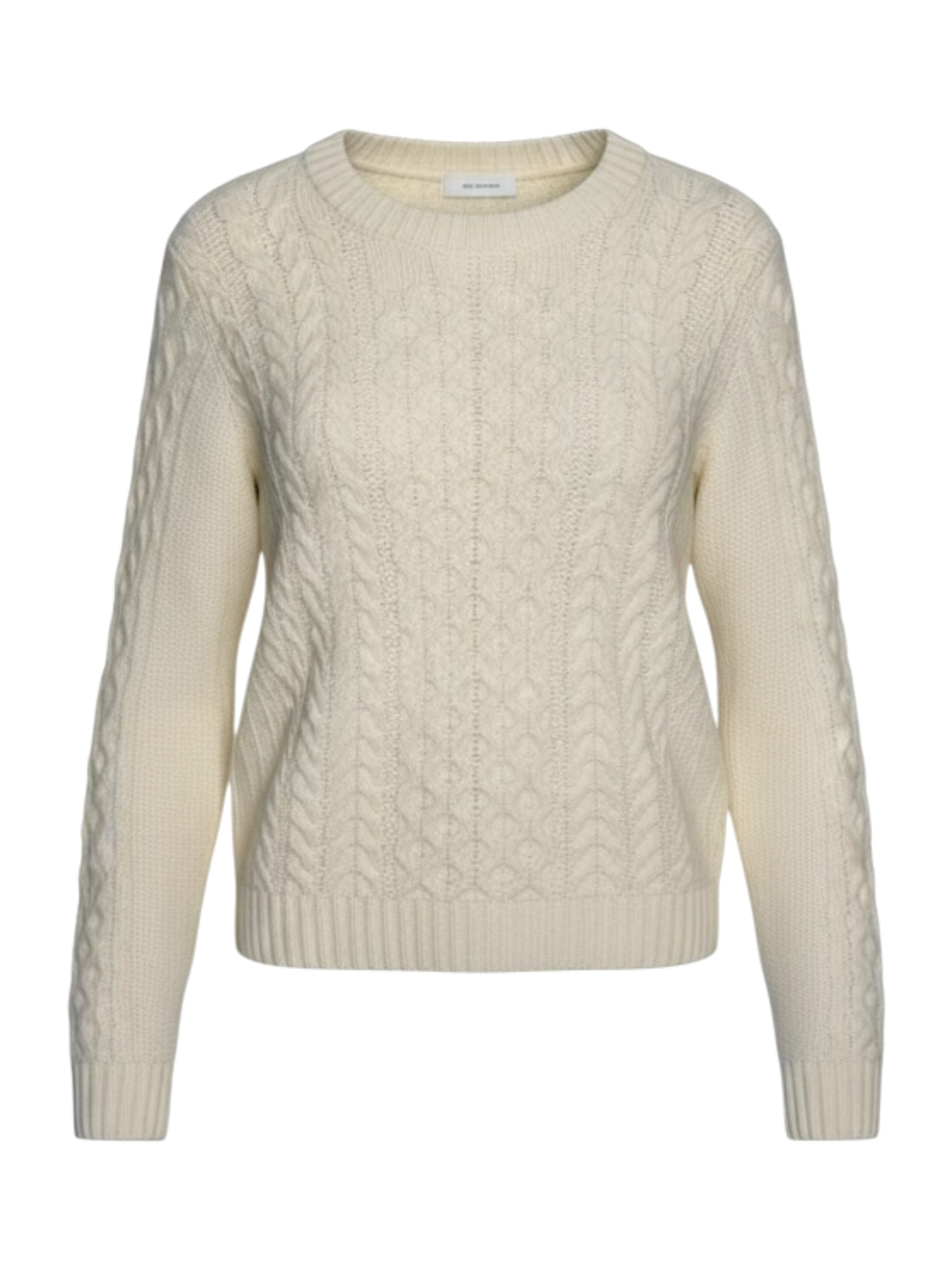 Aime Leon Dore Cream Wool Cable Knit Wool Sweater