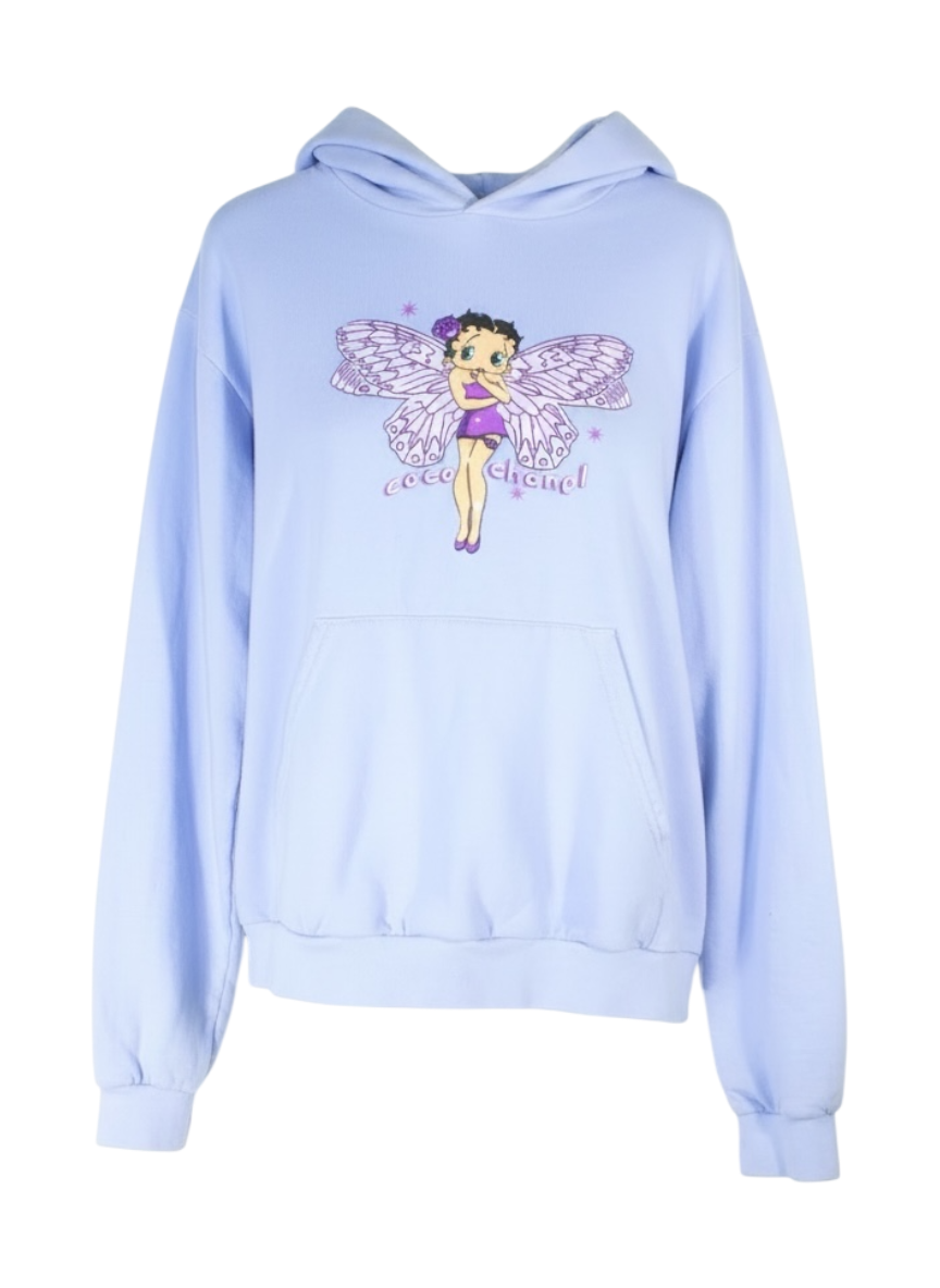 Mega Yacht Betty Boop fairy hoodie