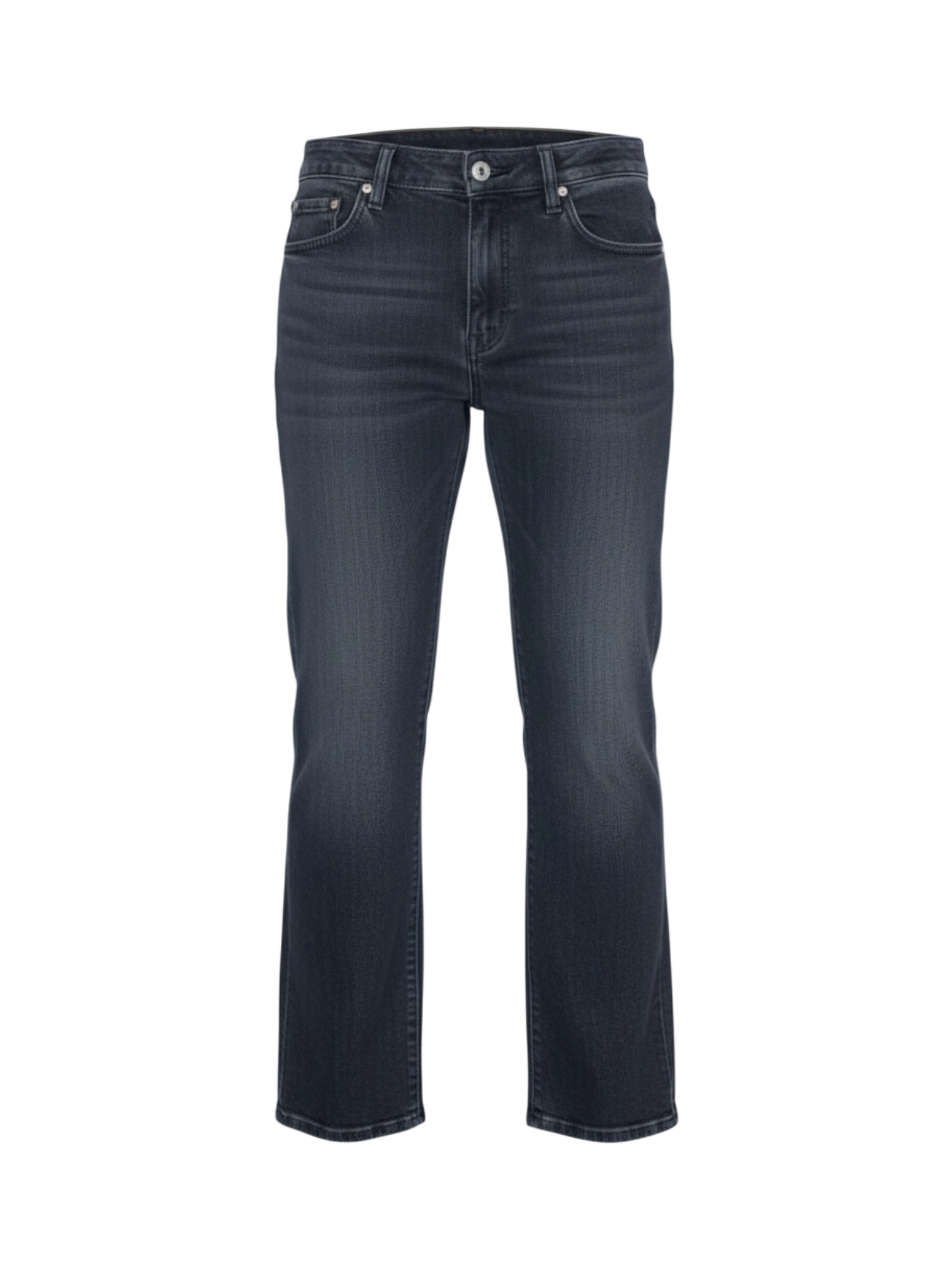 Kozaburo Grey Washed Straight Leg Denim