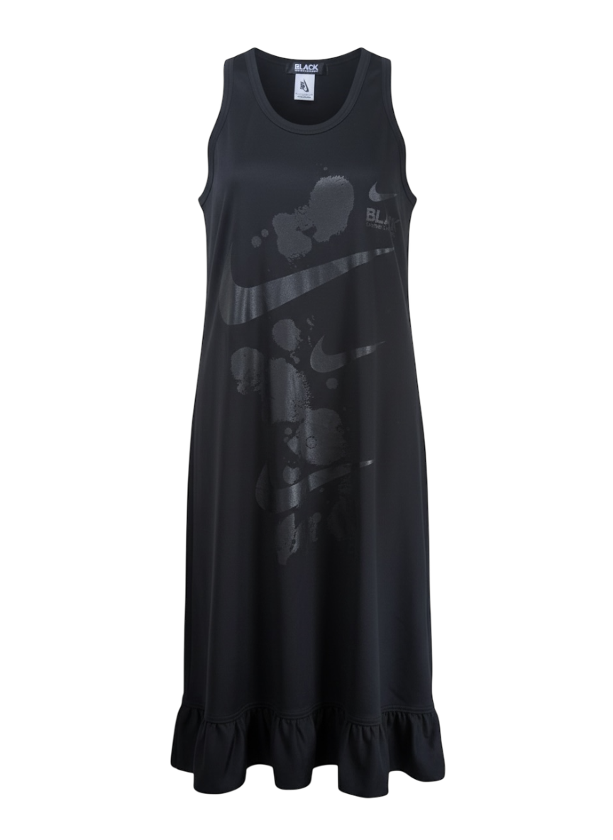 BLACK by Comme des Garcons black nike logo dress