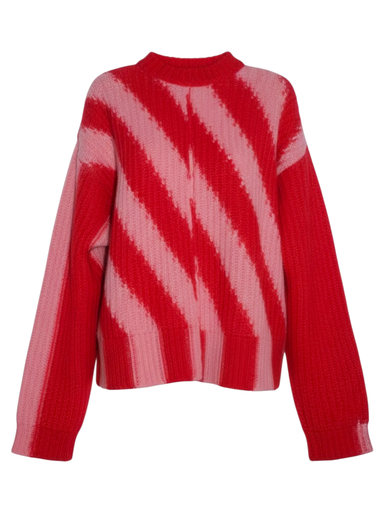 Calvin Klein 205W39NYC Red Striped Wool Sweater