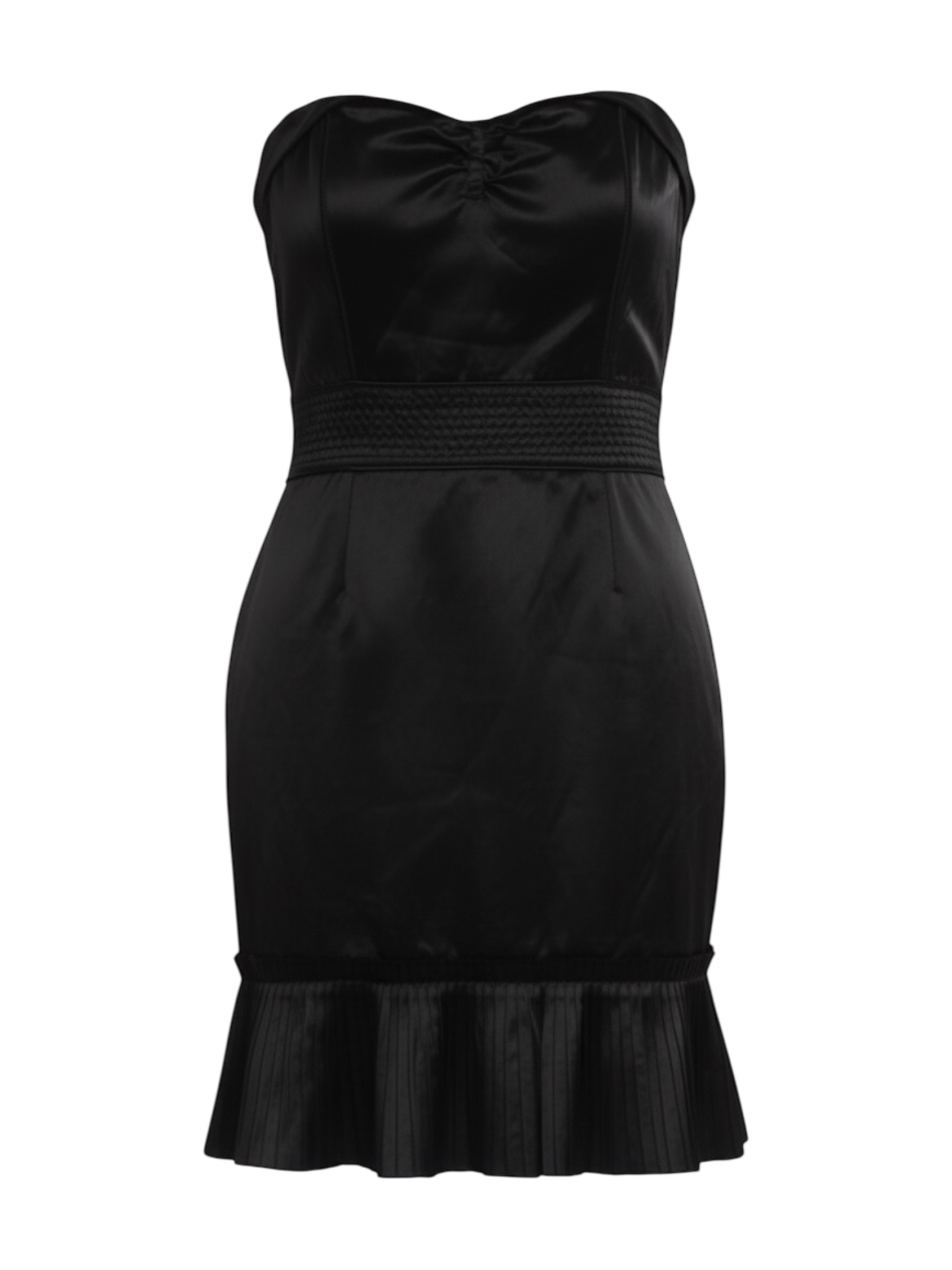Marc Jacobs Black Pleated Mini Dress