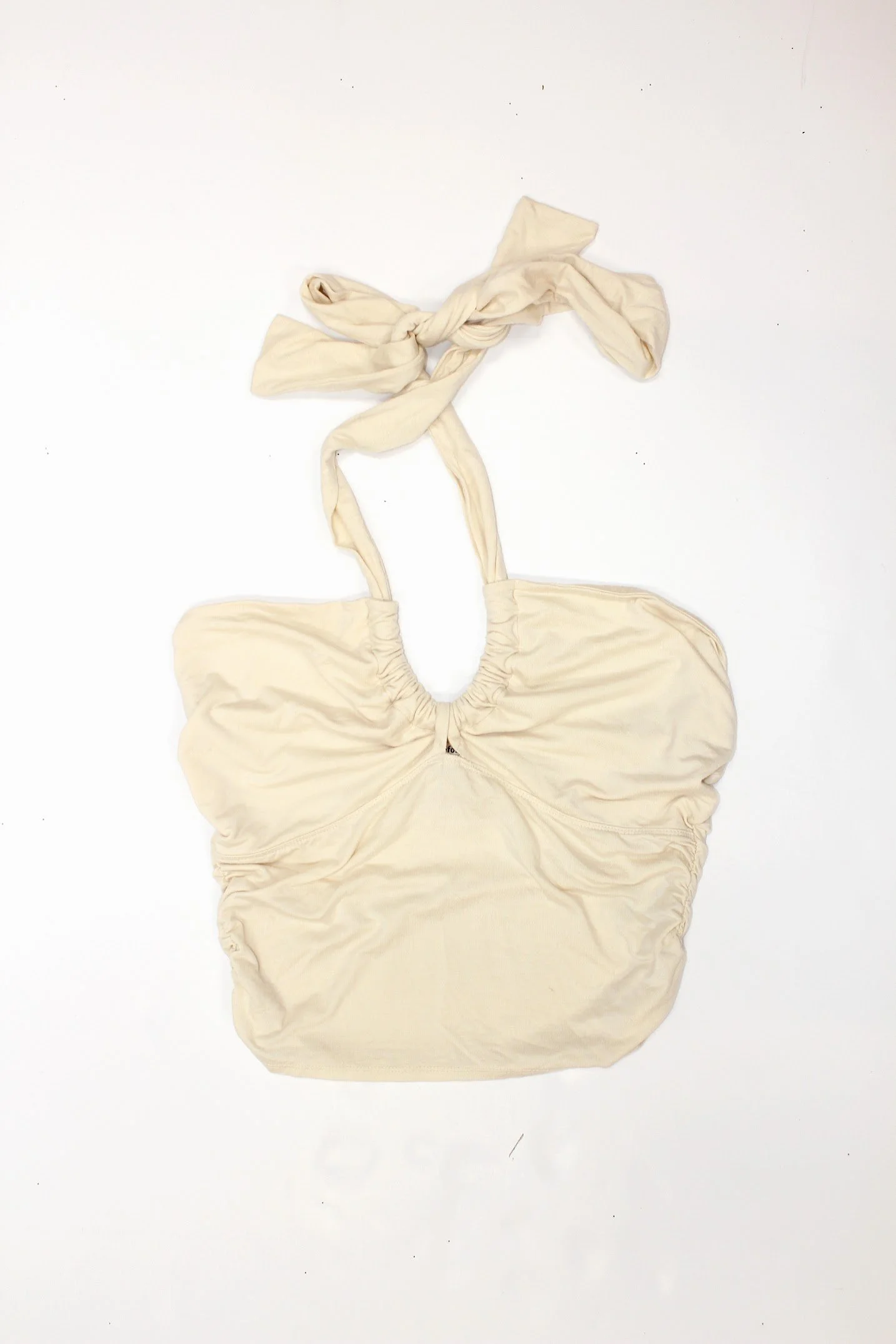 reformation ivory halter tank