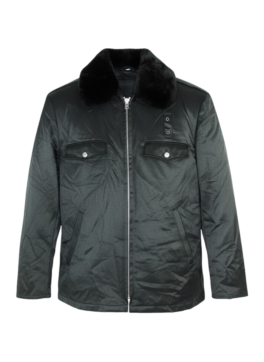 Vintage Blauer Black Nylon Utilitarian Jacket