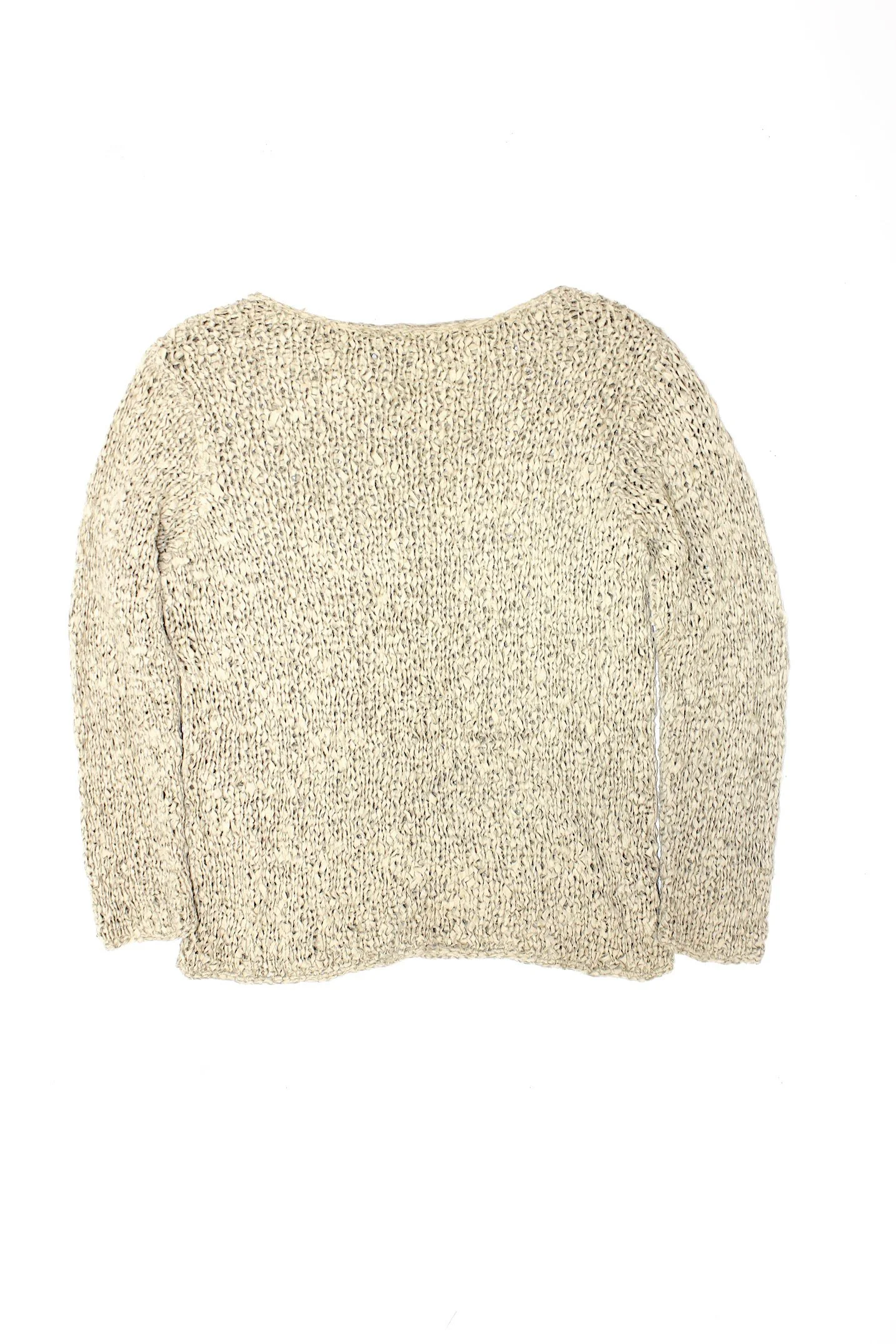 unbranded tan knotted sweater