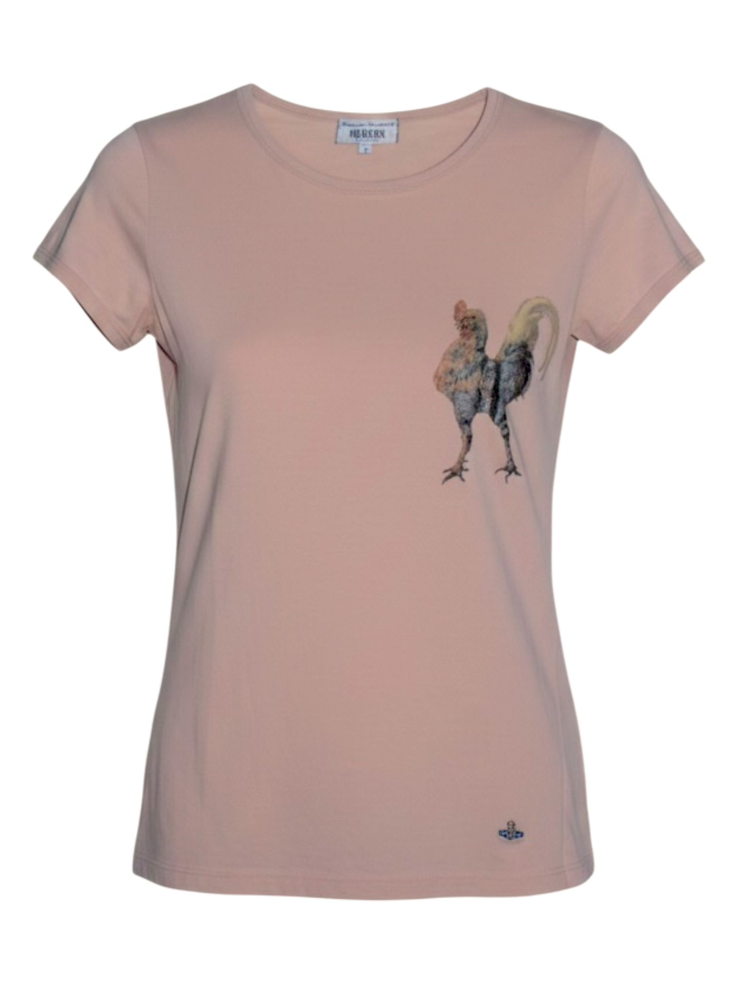 Vivienne Westwood Peach 'Cock" Tee