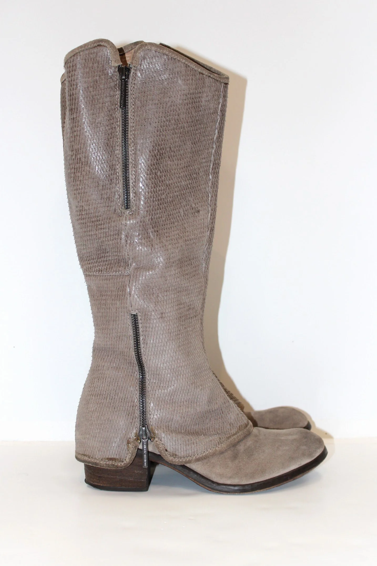 donald j pilner tapue leather fold over boot