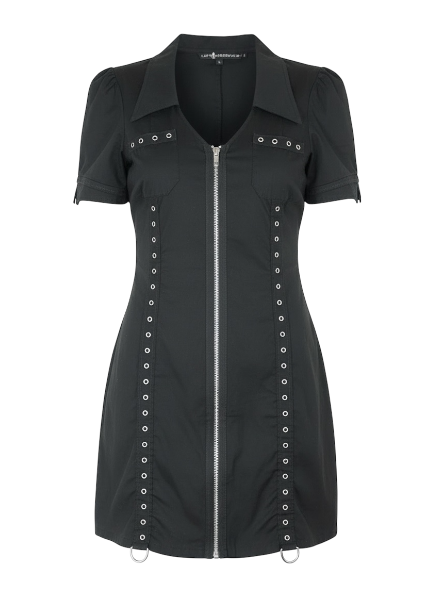 Lip Service Black Harness Dress