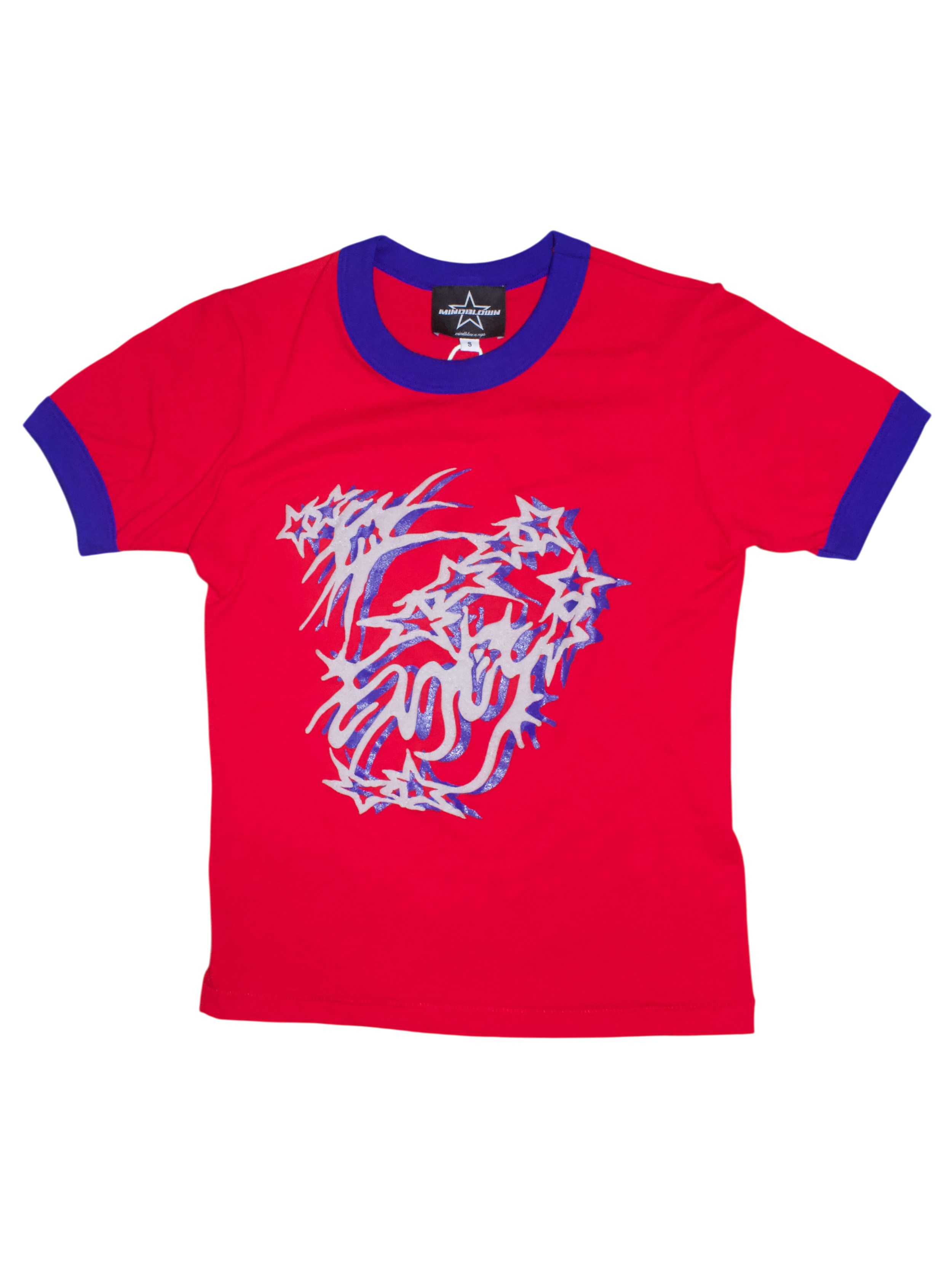 Starfire Ringer Tee Red