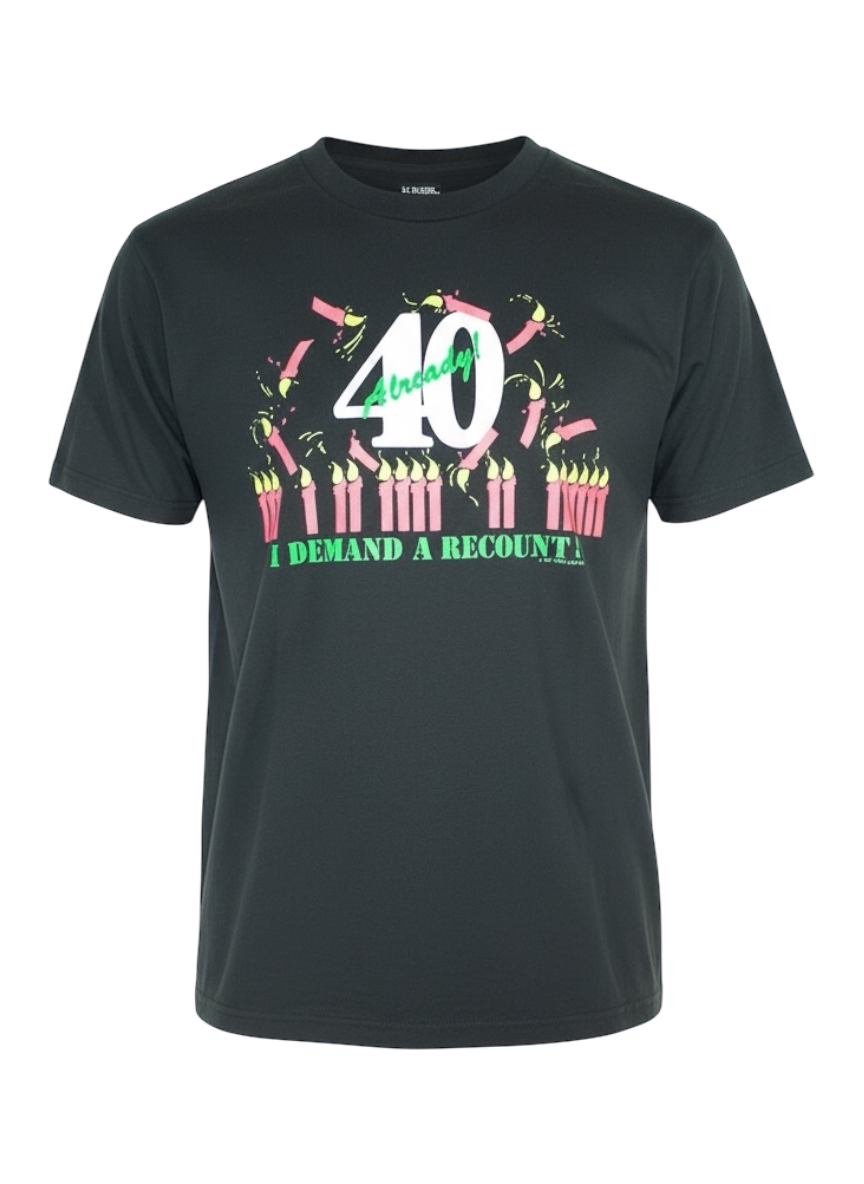 vintage 1991 single stitch happy birthday tee shirt