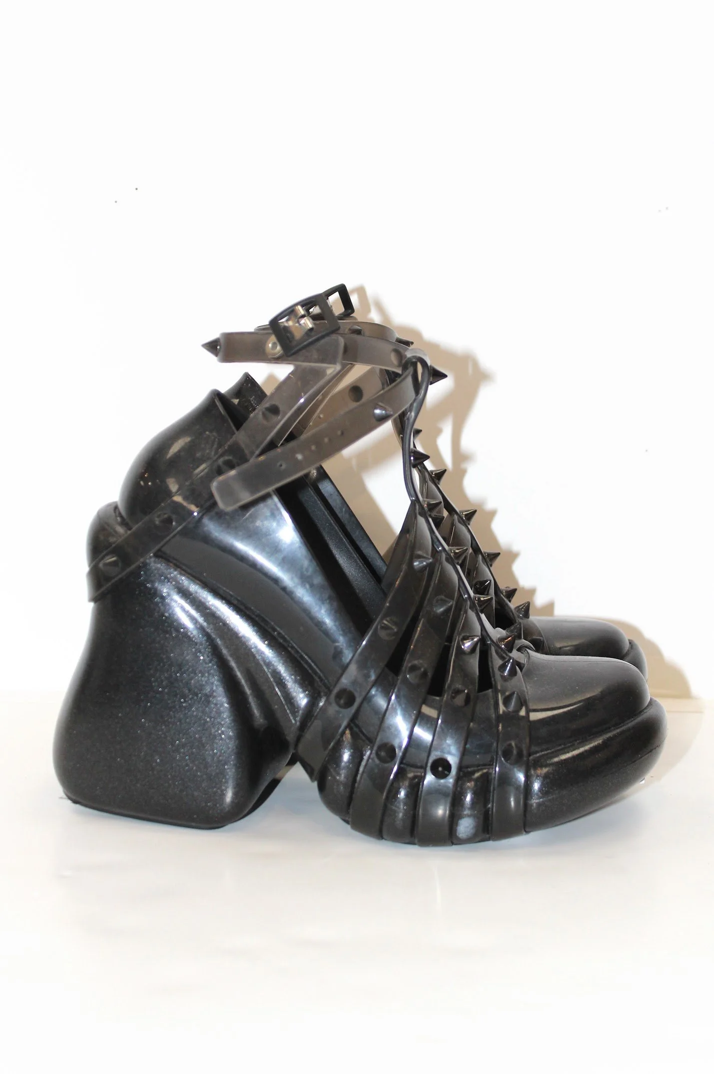 melissa x jean paul gaultier rubber heels