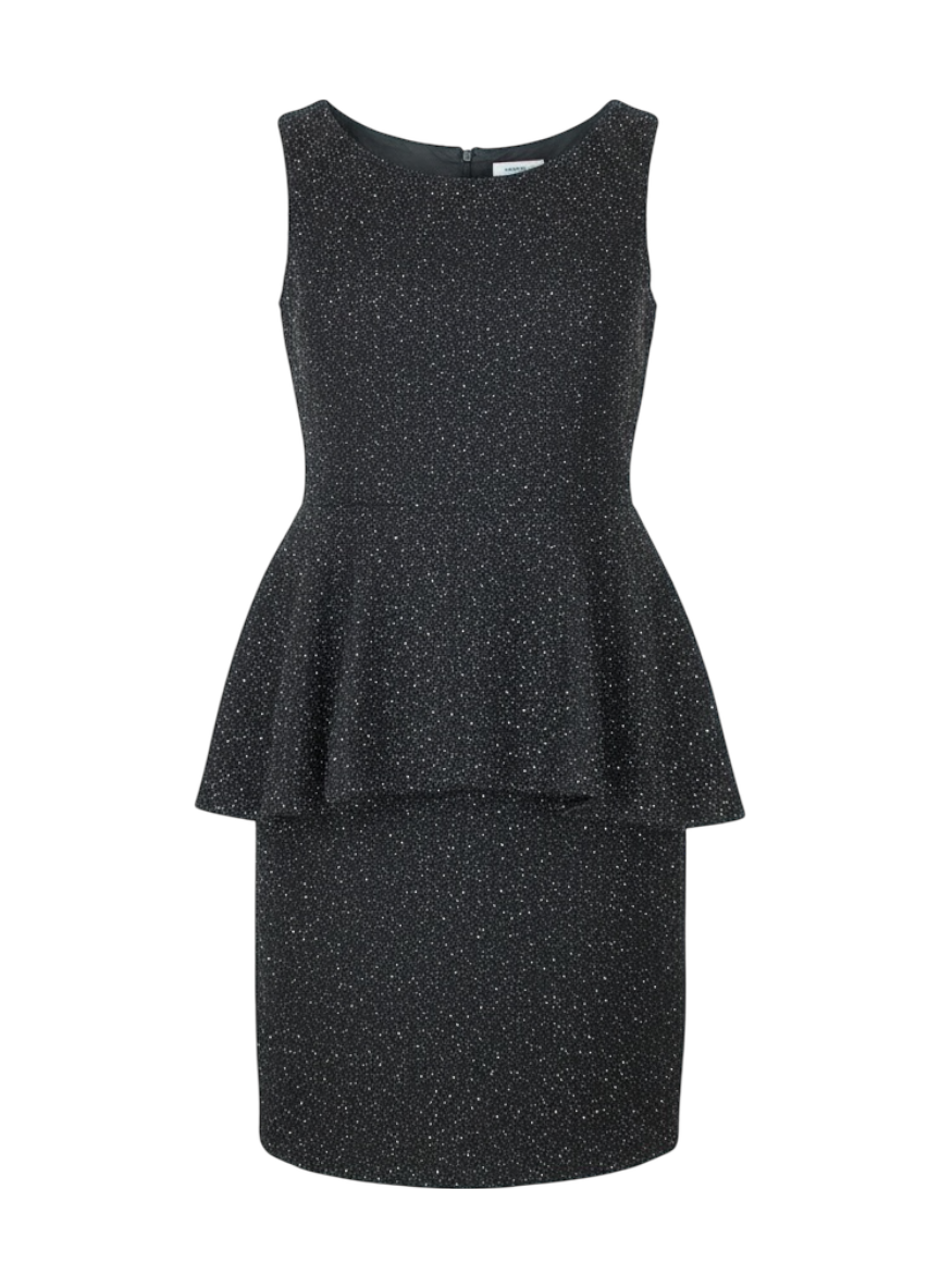 Balenciaga Edition black sparkle dress