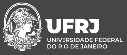 Logo da Universidade Federal do Rio de Janeiro (UFRJ), com brasão.