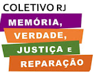 Logo do coletivo Memória, verdade, justiça e reparação, do Rio de Janeiro.