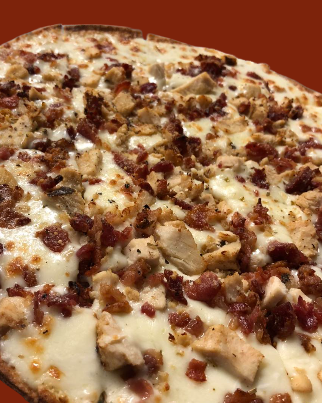 Chicken Bacon Ranch Pizza