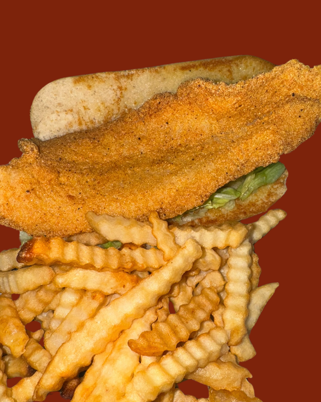 Breaded Catfish Sandwich