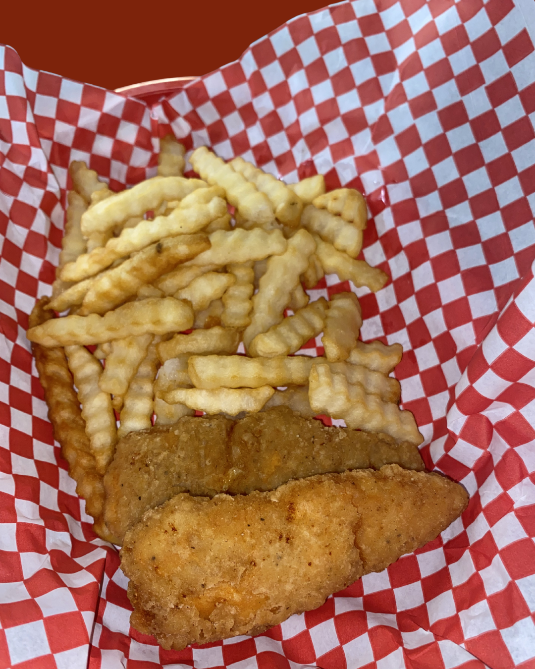 (2) Kids Chicken Strip Basket