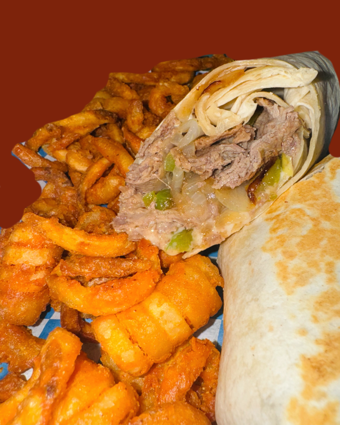Philly Cheese Steak Wrap
