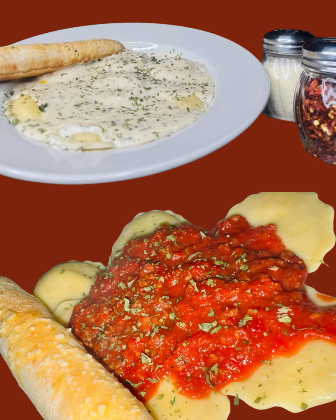 Meat OR Cheese Ravioli