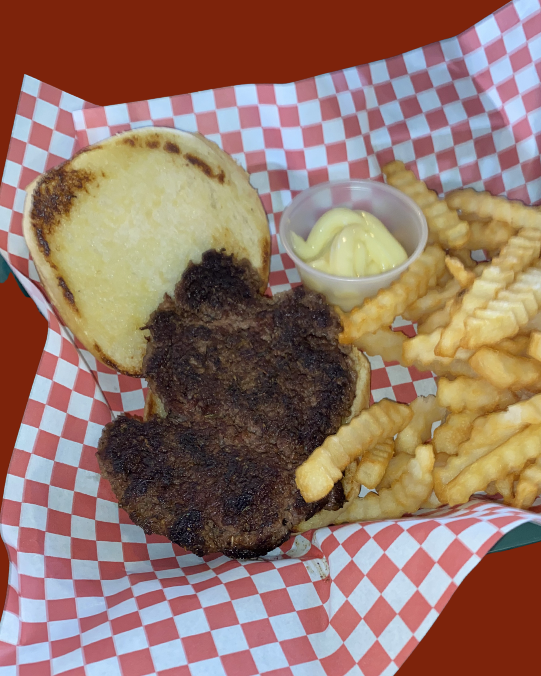 Kids Hamburger Basket