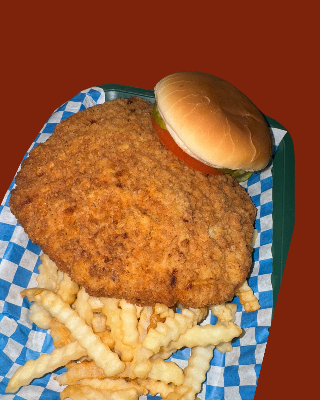 Breaded Pork Tenderloin Sandwich