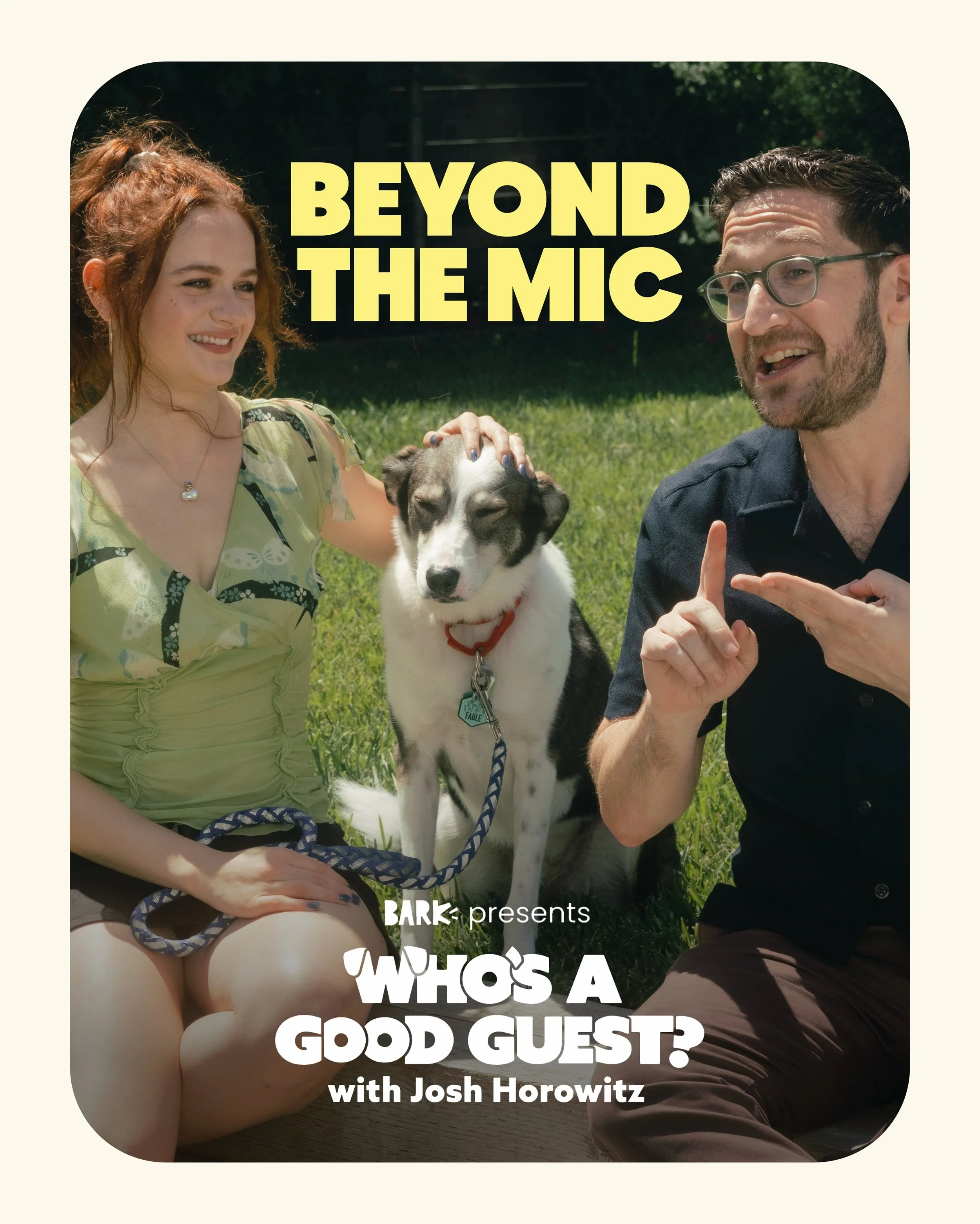 There&rsquo;s nothing better than watching a dog steal the spotlight from their celebrity parent. Earlier this year, we announced @bark &lsquo;s Who&rsquo;s A Good Guest? interview series, and it hit so well with celebs, listeners and their pups that