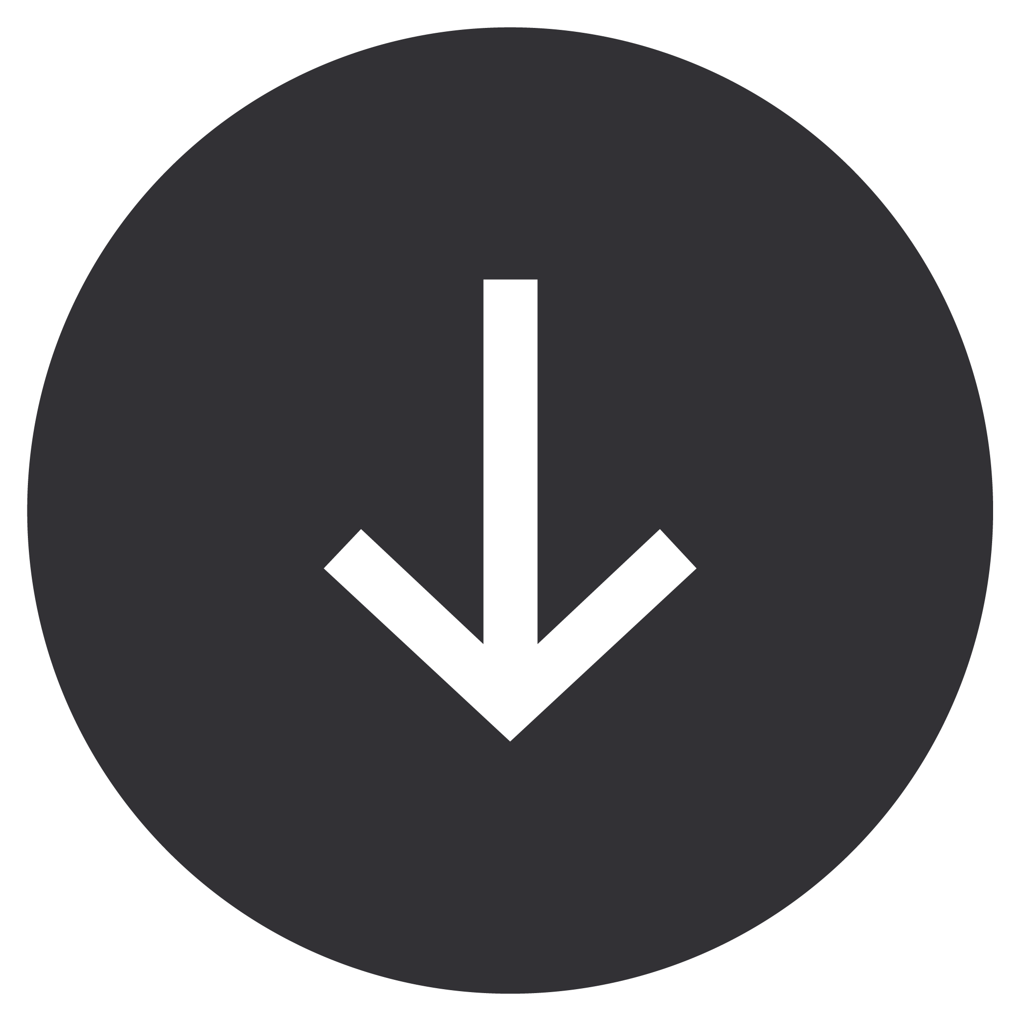 Black-and-white illustration of a stylized eye with a circular iris and a small dot for the pupil.