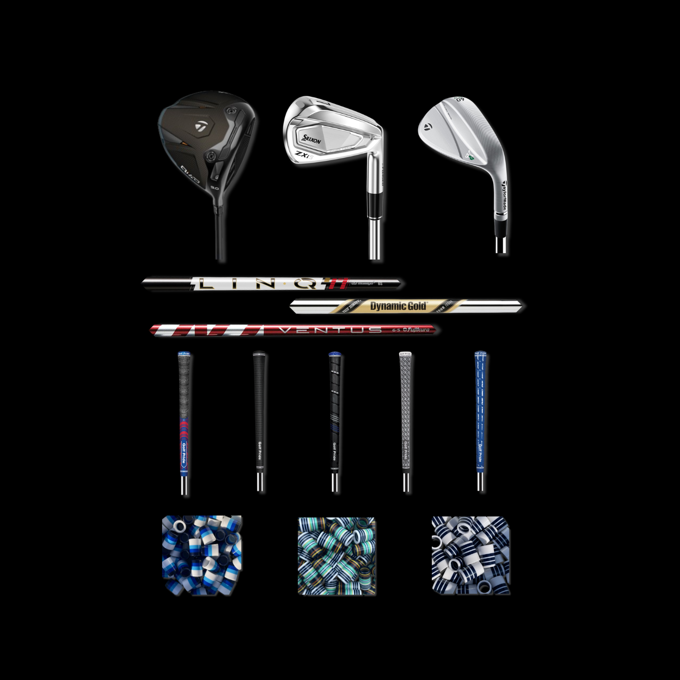 Custom Golf Club Components