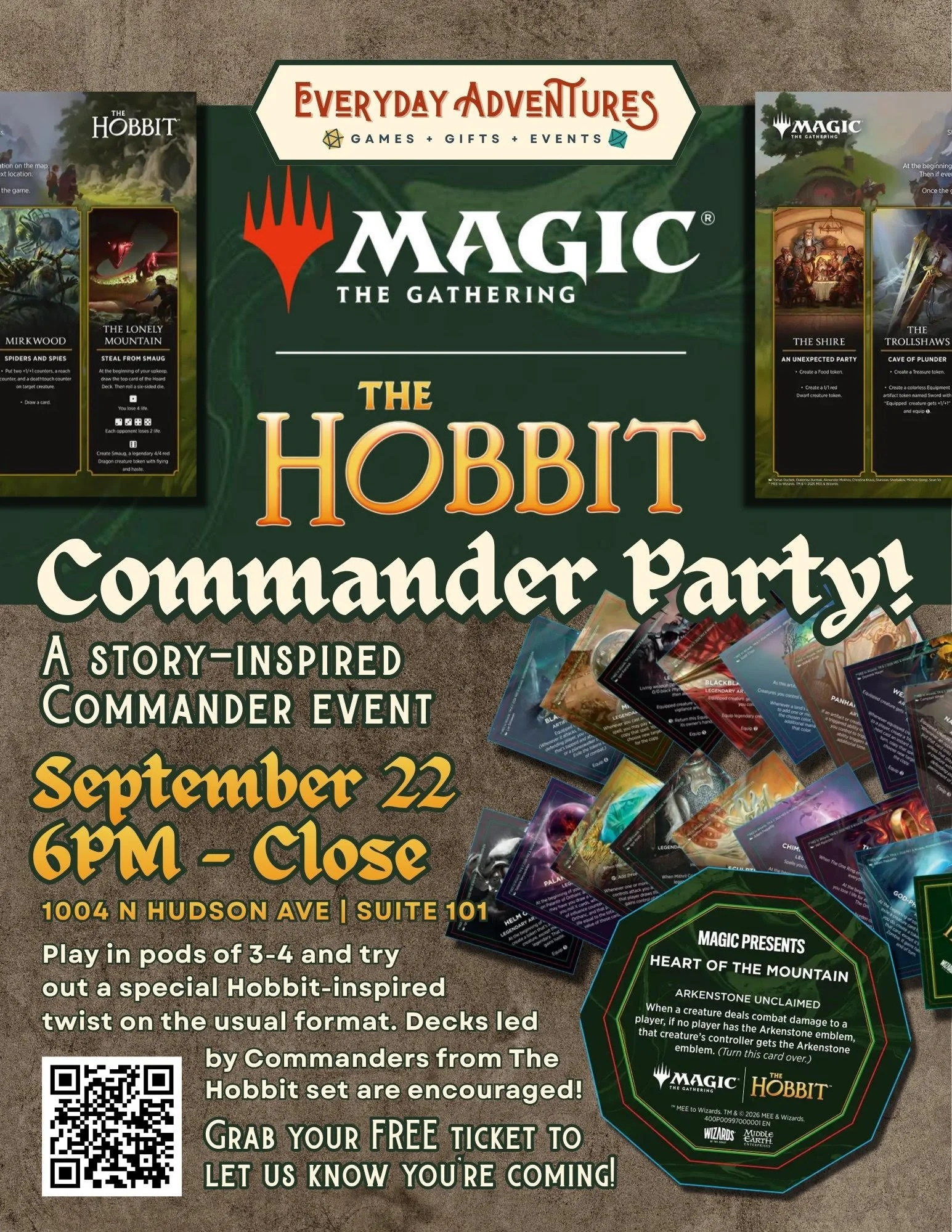 Hobbit Commander Party!