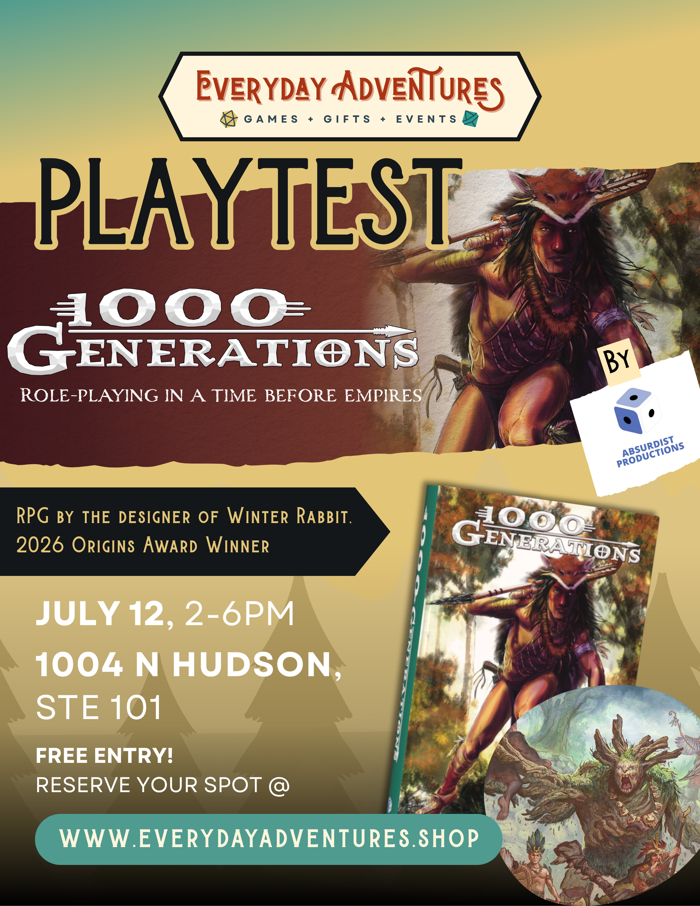 PLAYTEST - 1000 Generations