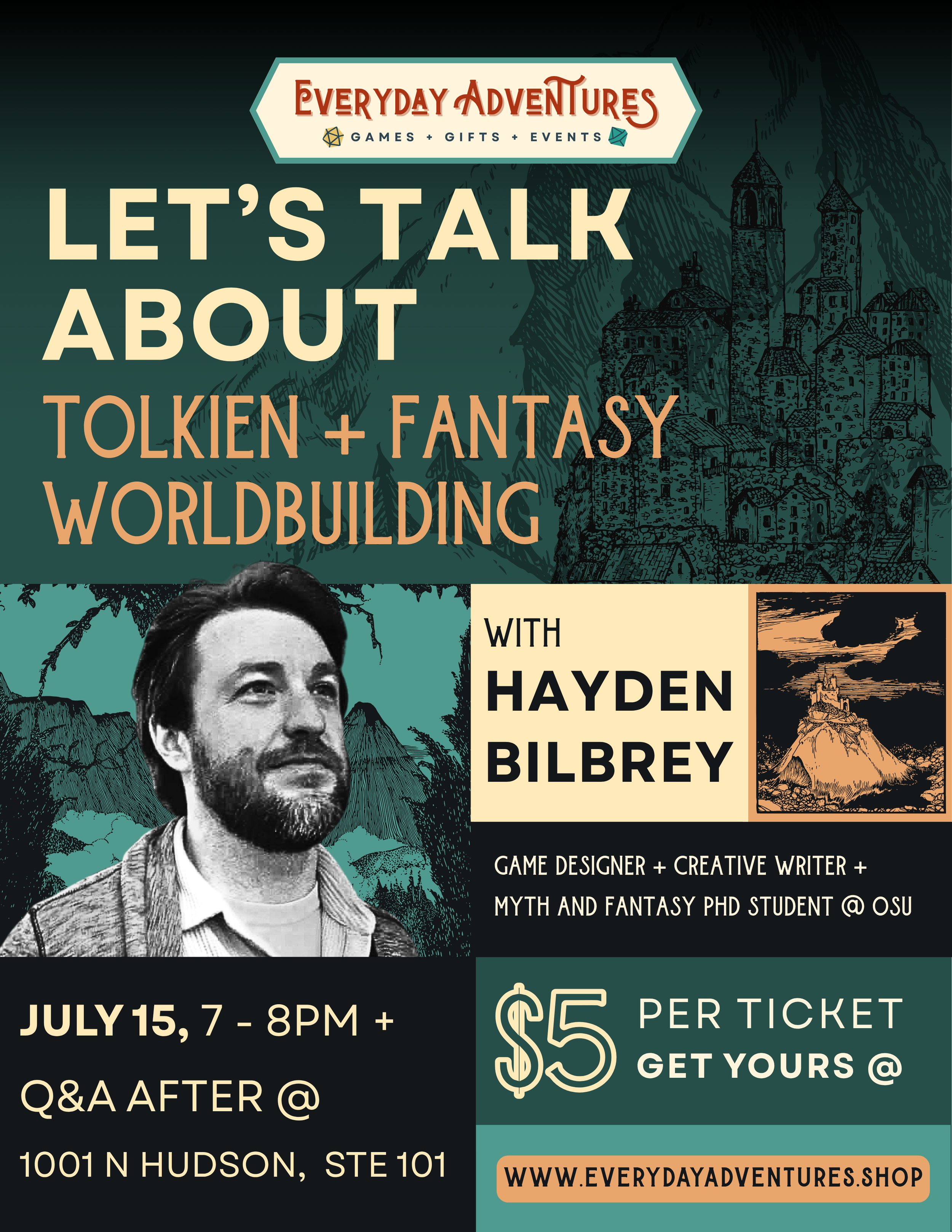 Let’s Talk About - Tolkien + Fantasy Worldbuilding with Hayden Bilbrey 