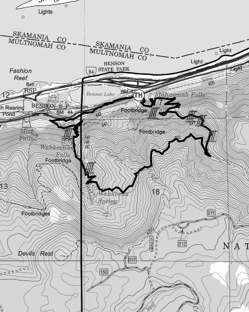 Multnomah Falls Wahkeena Falls Loop Oregon.jpg