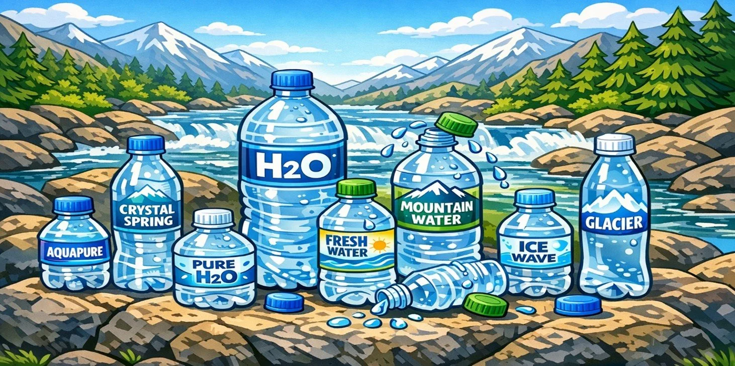 Water, water everywhere … but which one to drink????