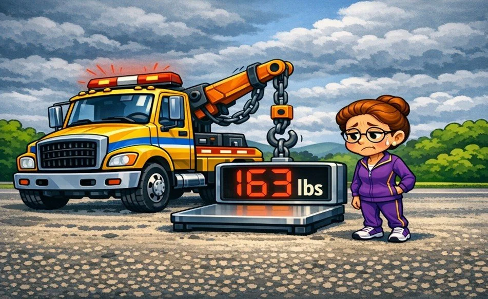 I’M STUCK – COULD SOMEONE PLEASE CALL A TOW TRUCK??