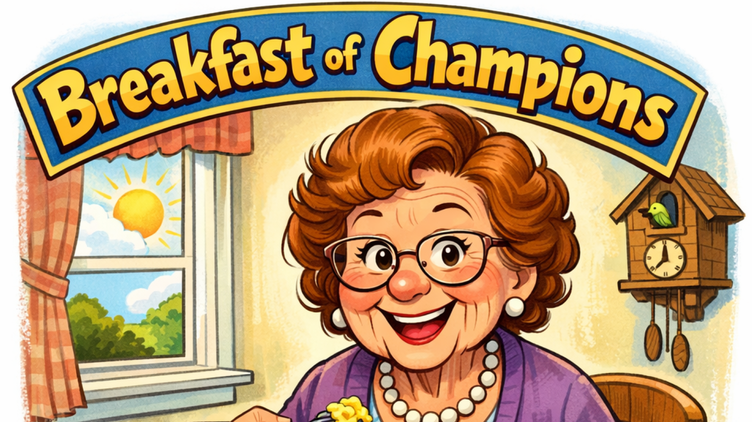 BREAKFAST FOR CHAMPIONS by Guest Contributor, Sami O’Shaugnnessy