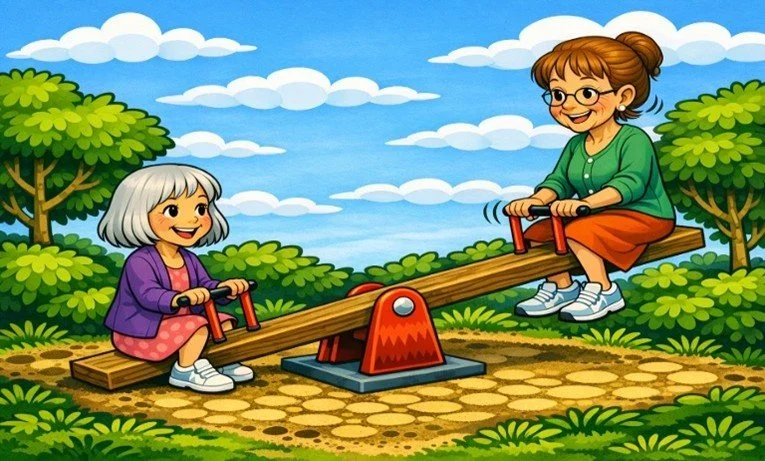 May I introduce … my sister, Nancy!