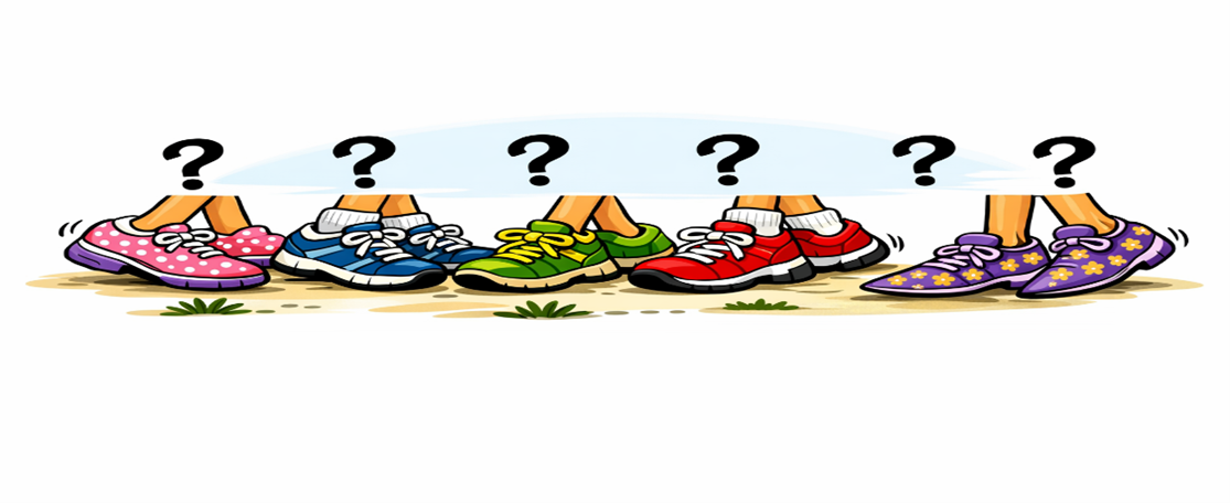 If the shoe fits, wear it and walk (or run) in it with comfort and joy…