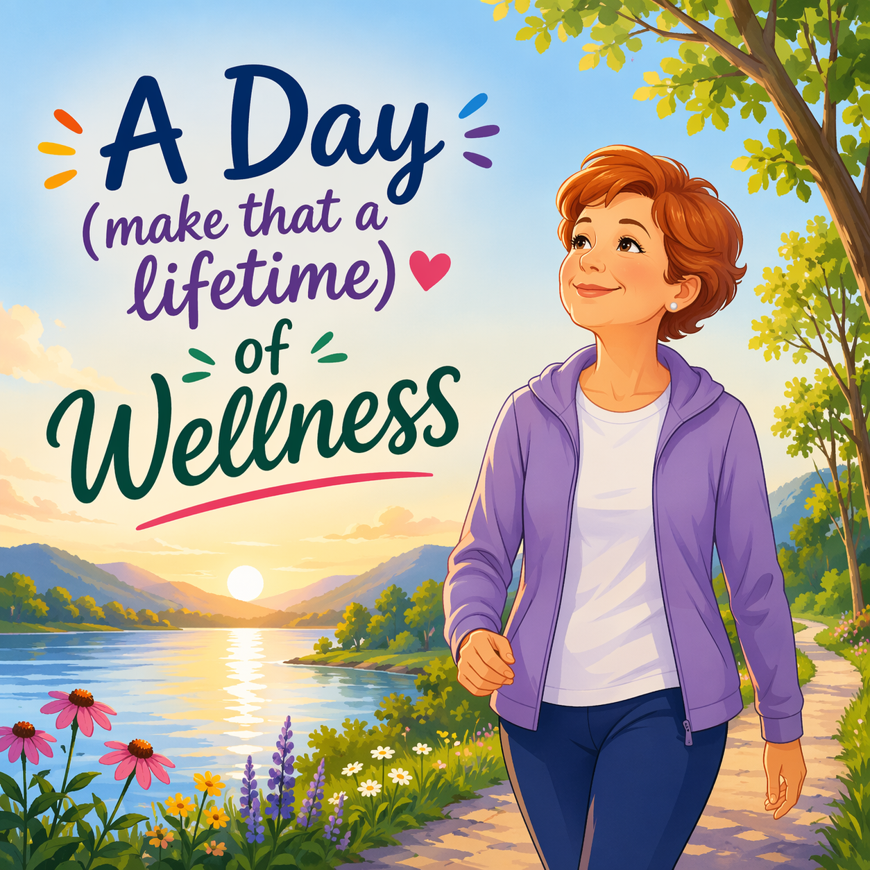 A Day (make that a lifetime) of Wellness