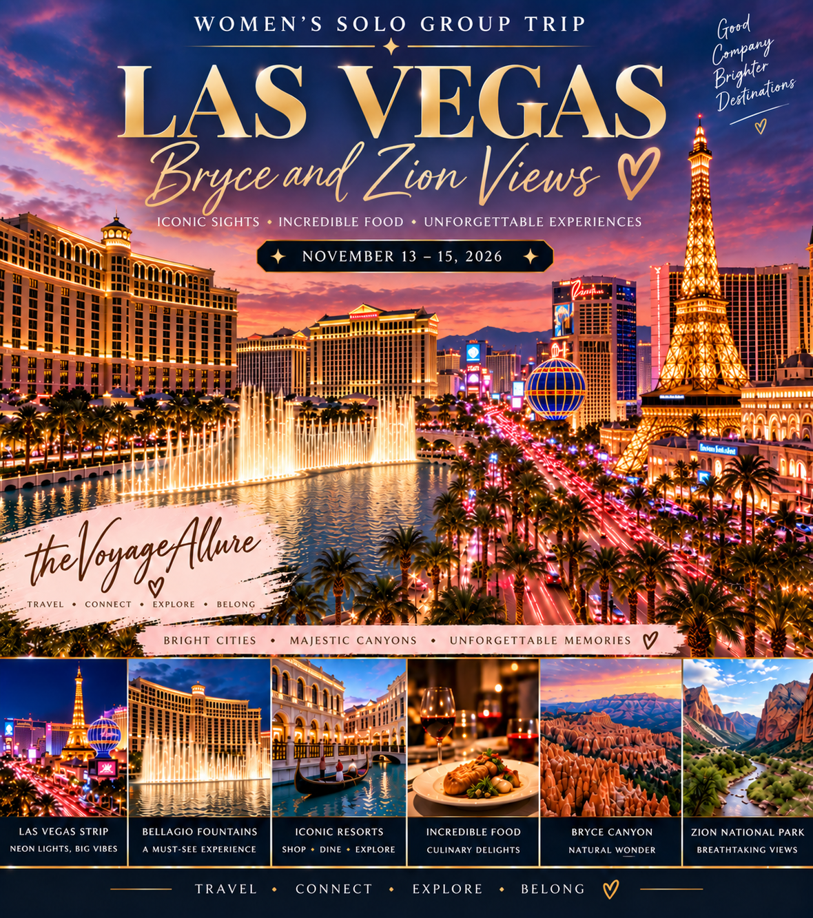 Vegas, Bryce & Zion Wonders