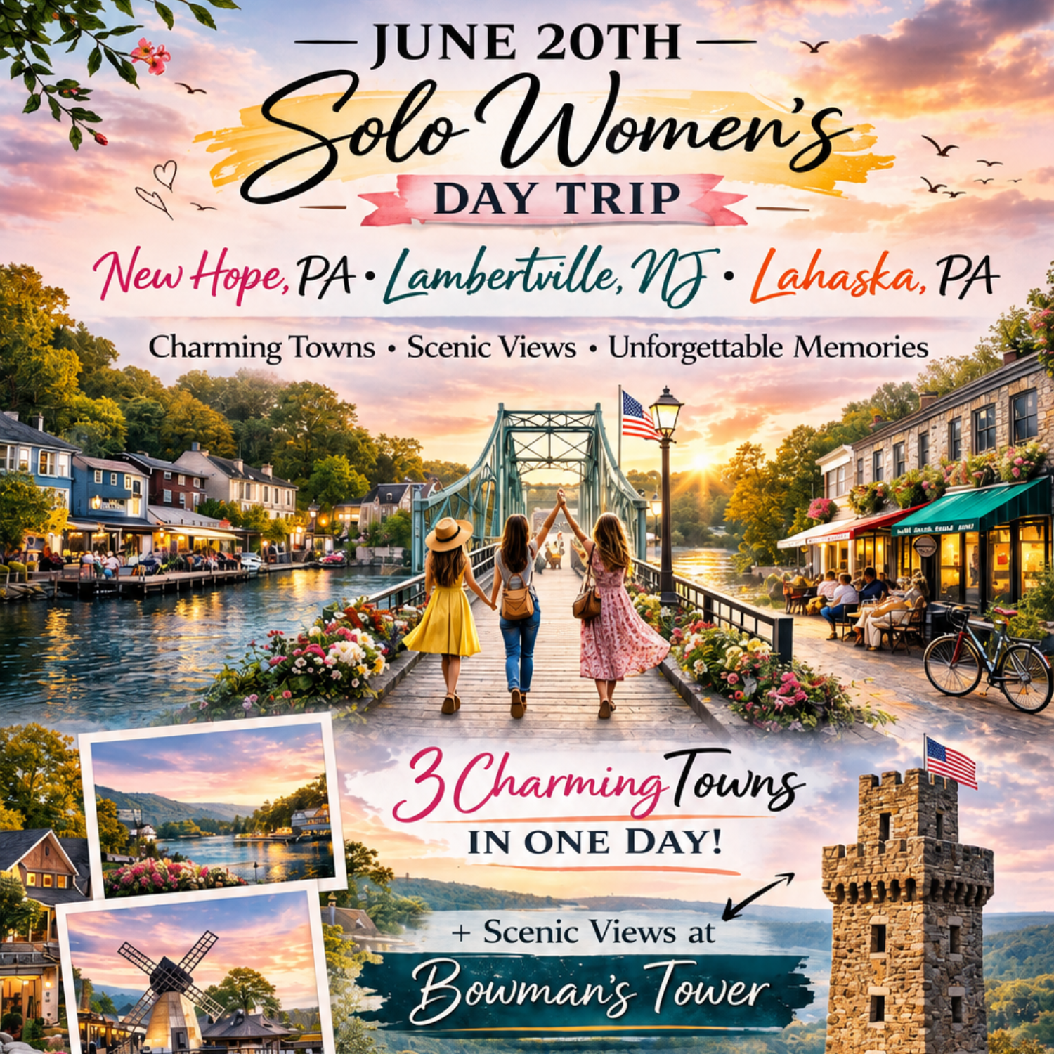 Three Charming Towns
