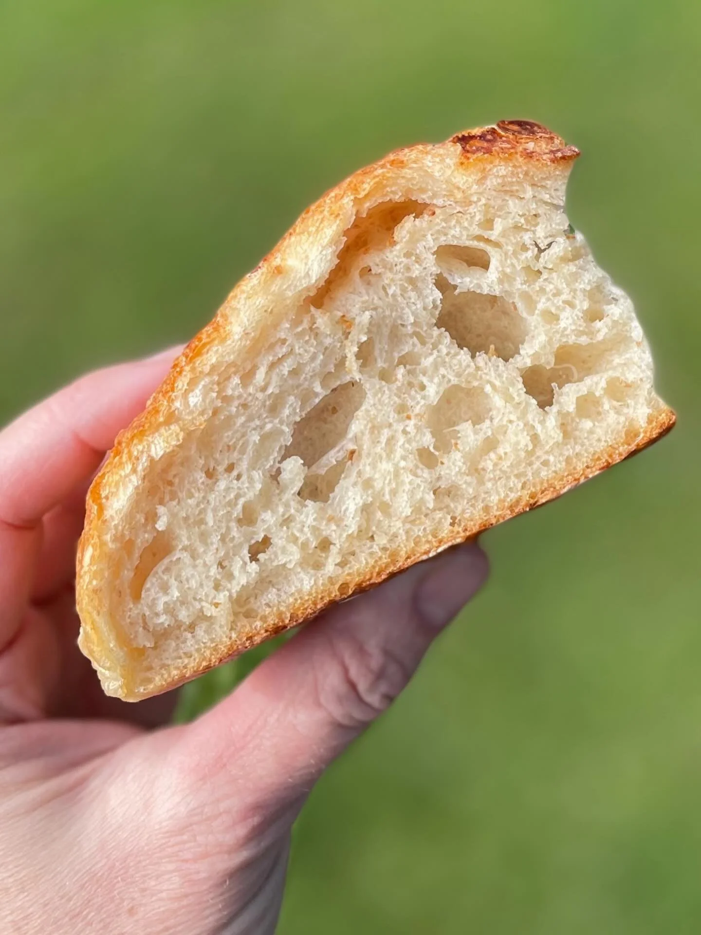 My first Pane Pugliese from @sullivanstreetbakery cookbook. Recommended by @apieceofbread 
A really tasty bread that has me wanting to do more same day bakes. Looking forward to firing a batch in the Rackmaster2020