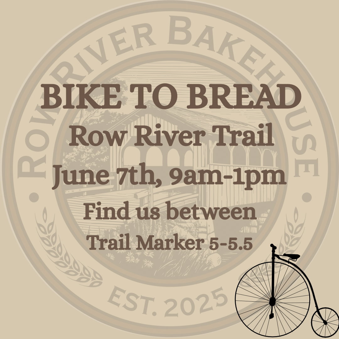 CANCELED June 7th: Bike To Bread, Row River Trail