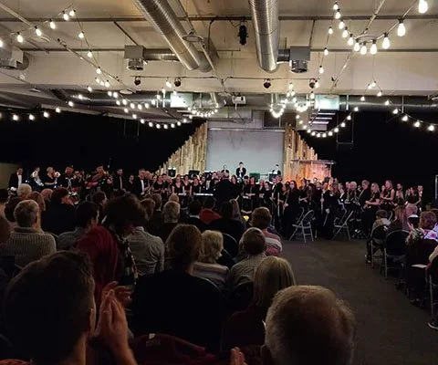 An unforgettable massed bands concert